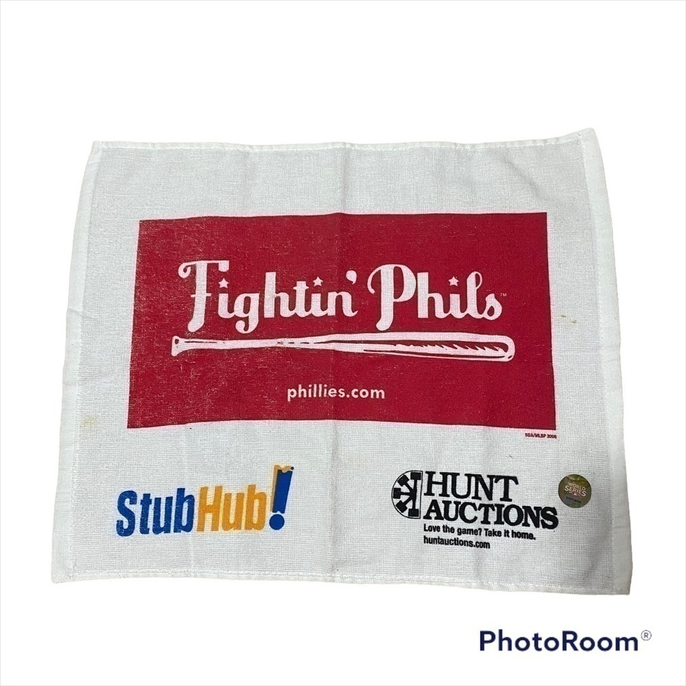 Fightin’ Phils 2009 World Series Fan Towel Philadelphia Phillies MLB